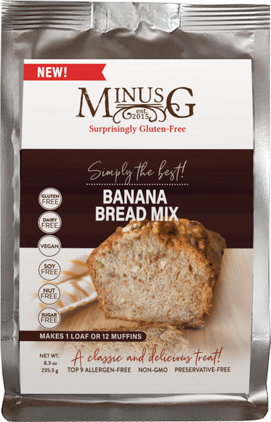 Gluten-free Simply The Best Banana Bread Mix | MinusG Baking Co.